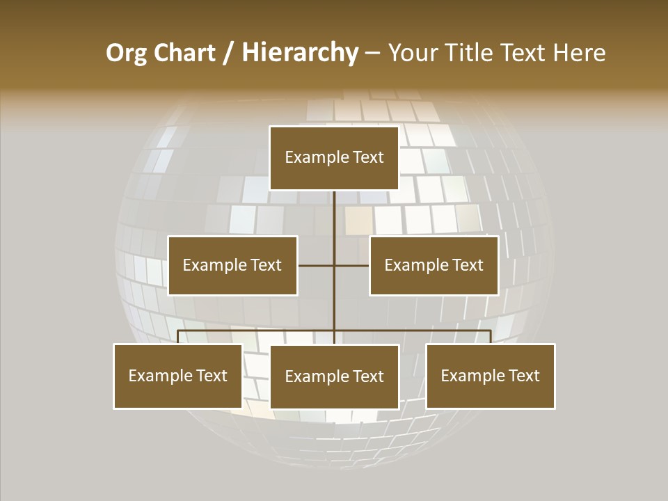 Nightlife Round Night PowerPoint Template