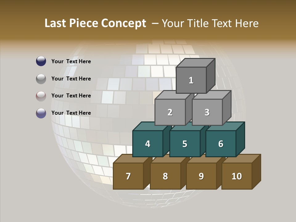 Nightlife Round Night PowerPoint Template