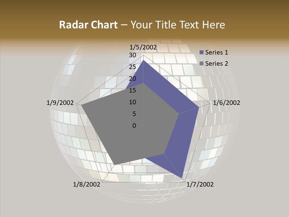 Nightlife Round Night PowerPoint Template