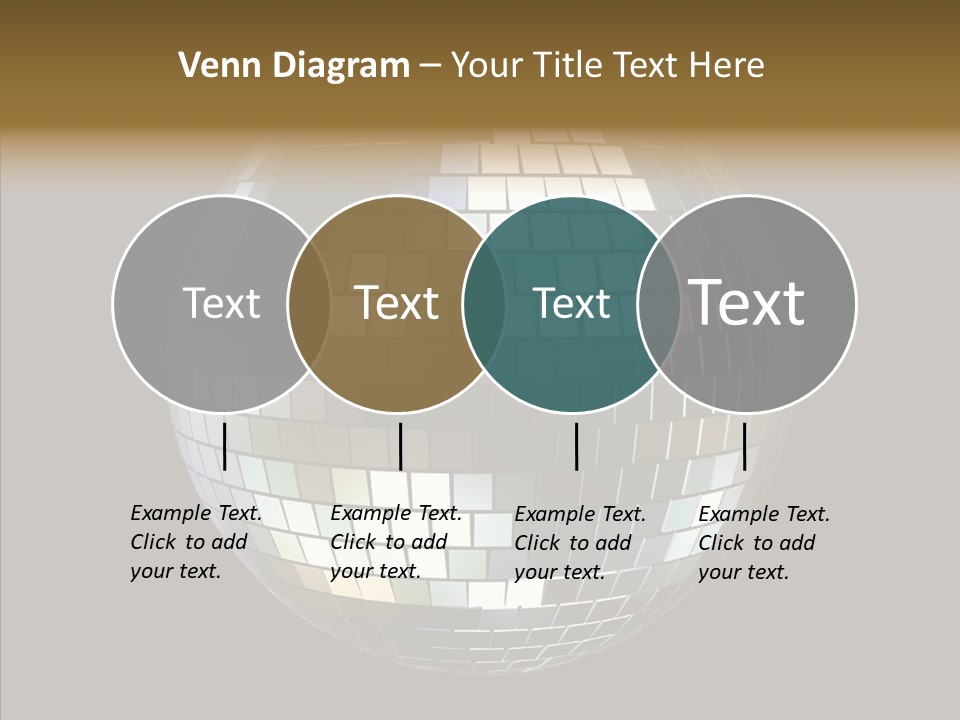 Nightlife Round Night PowerPoint Template