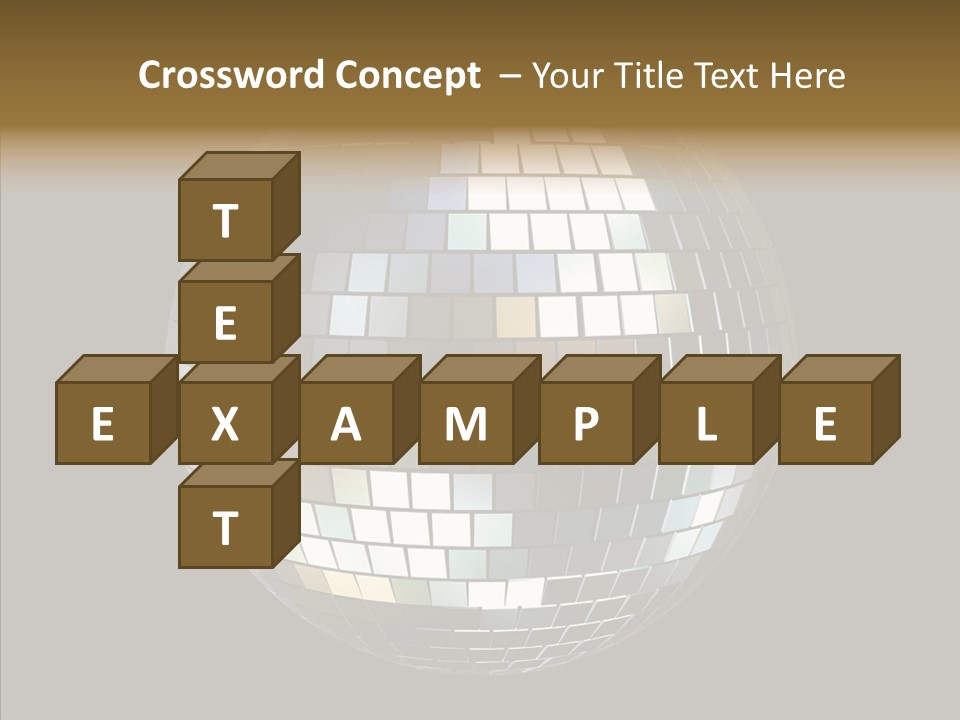 Nightlife Round Night PowerPoint Template