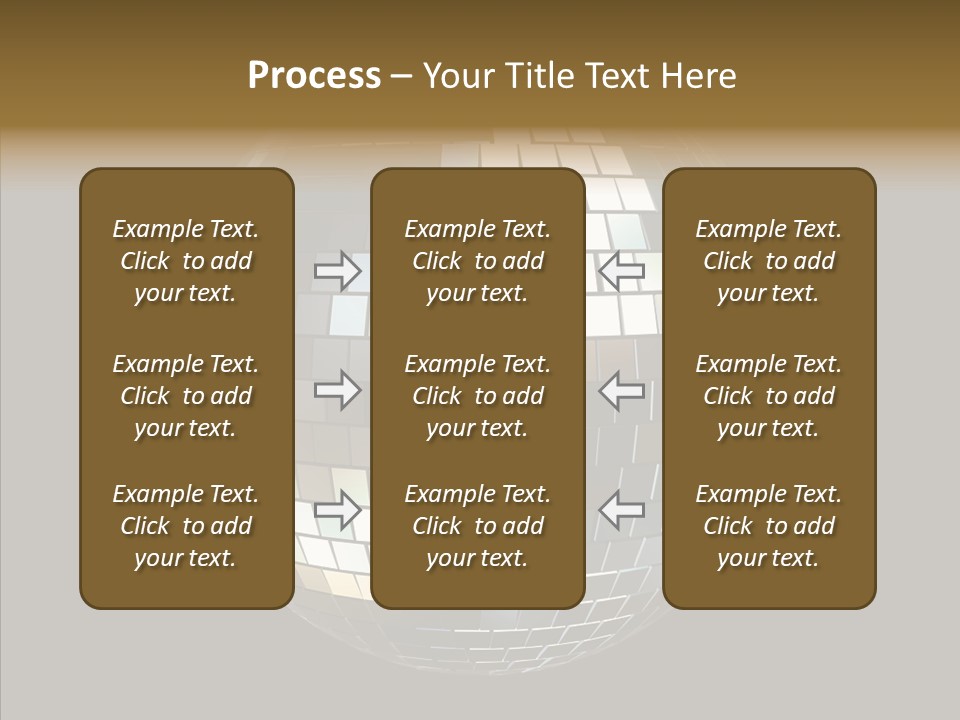 Nightlife Round Night PowerPoint Template
