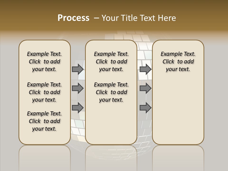 Nightlife Round Night PowerPoint Template