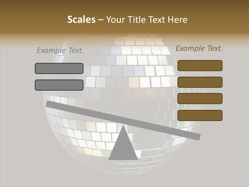 Nightlife Round Night PowerPoint Template