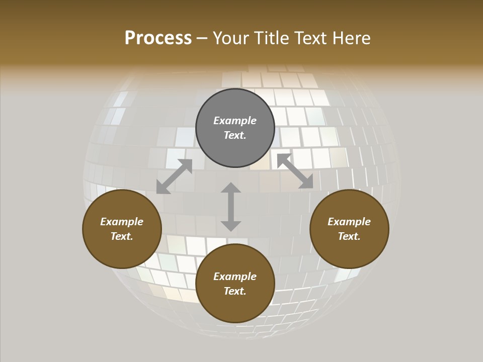 Nightlife Round Night PowerPoint Template