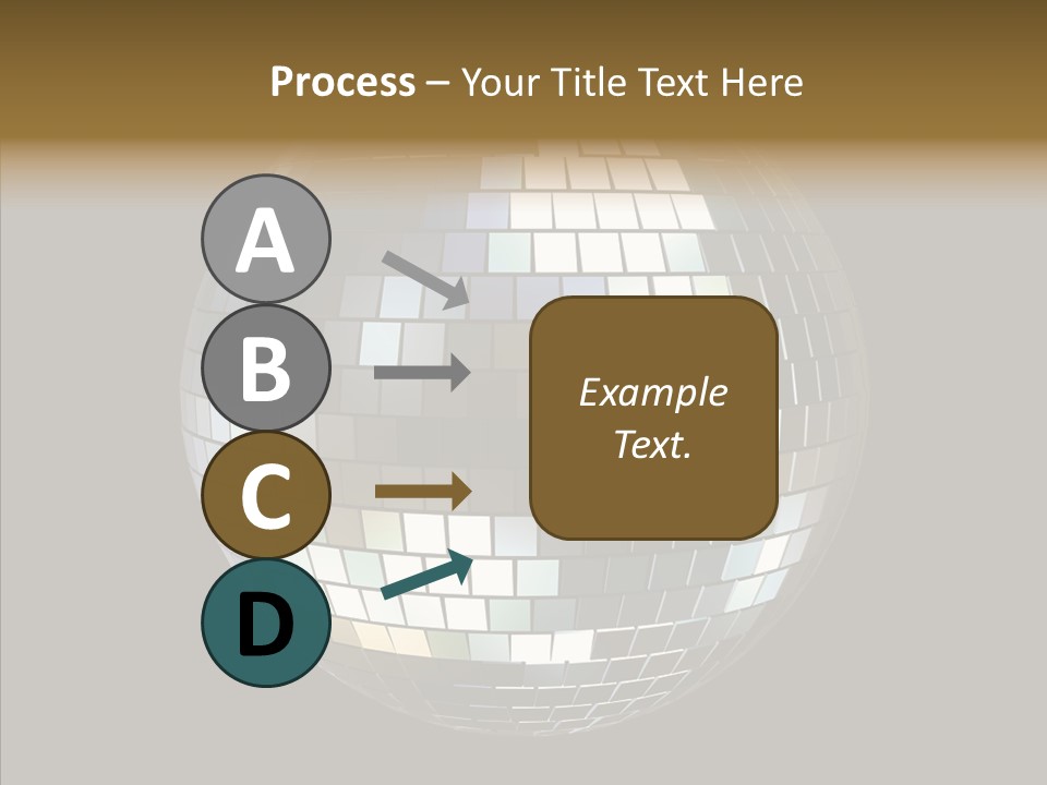 Nightlife Round Night PowerPoint Template