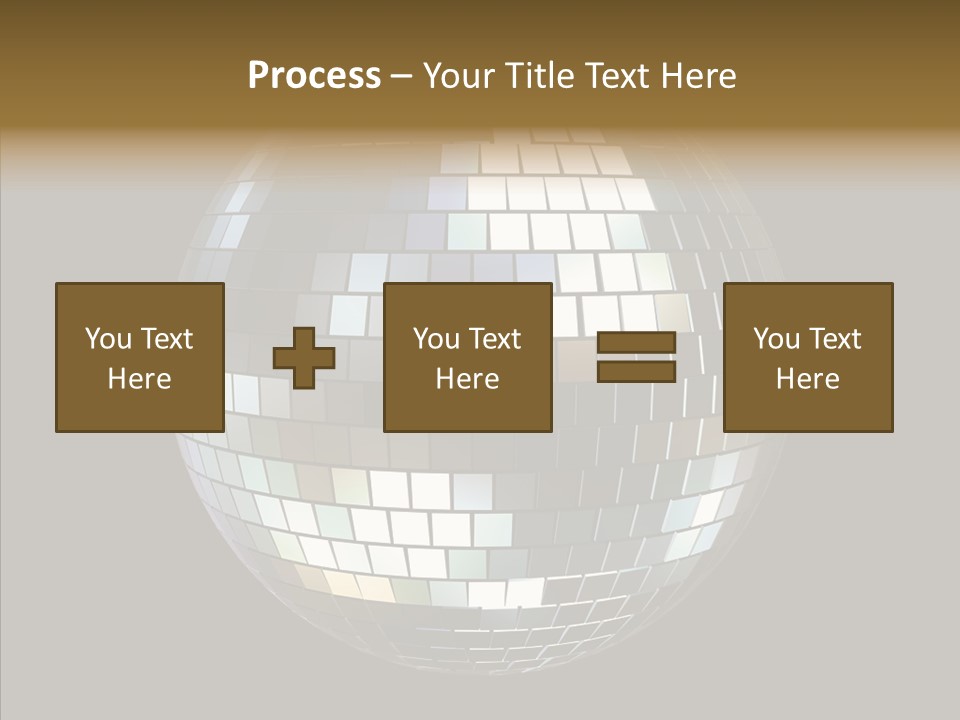 Nightlife Round Night PowerPoint Template
