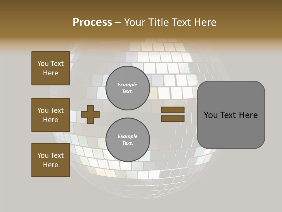 Nightlife Round Night PowerPoint Template
