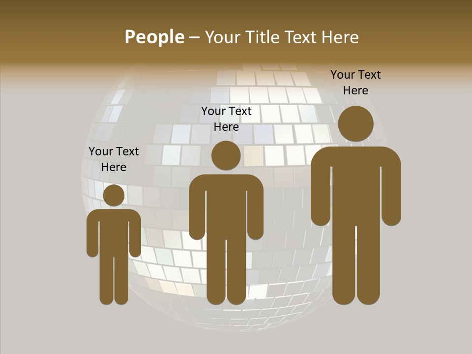 Nightlife Round Night PowerPoint Template