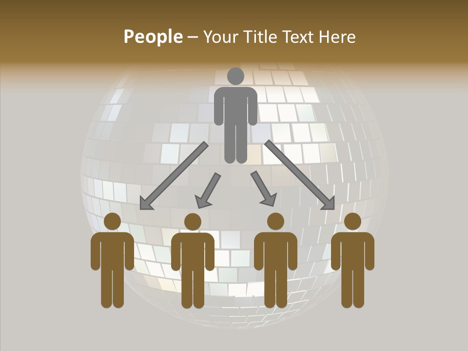 Nightlife Round Night PowerPoint Template