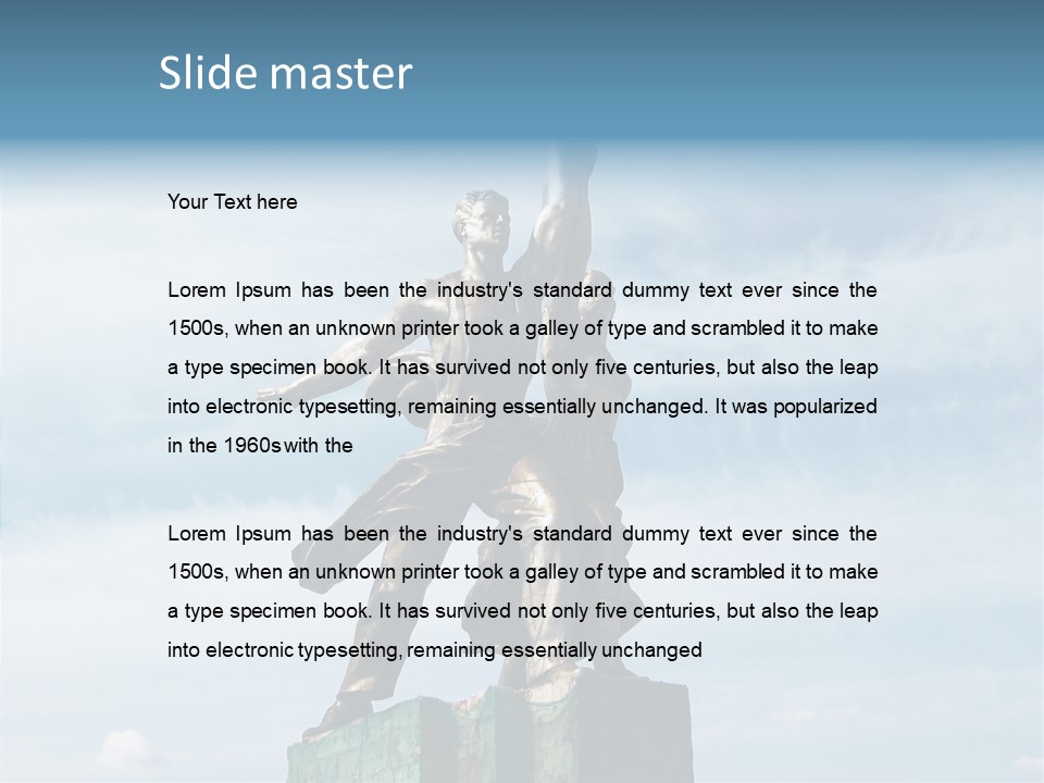 Labour Capital History PowerPoint Template