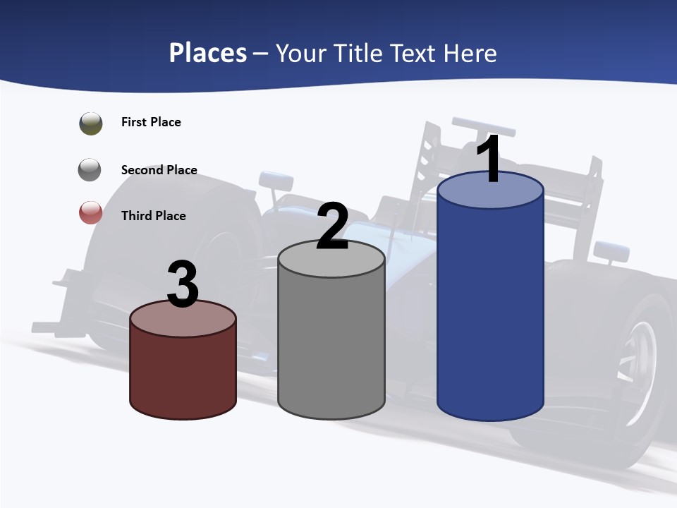 Isolated Automobile Super PowerPoint Template