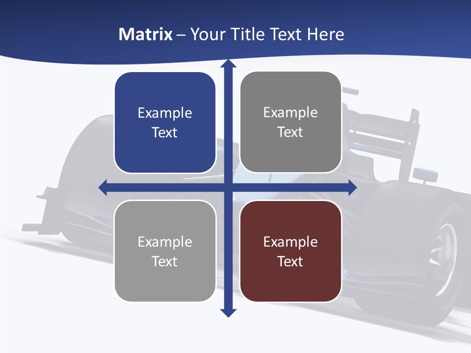 Isolated Automobile Super PowerPoint Template