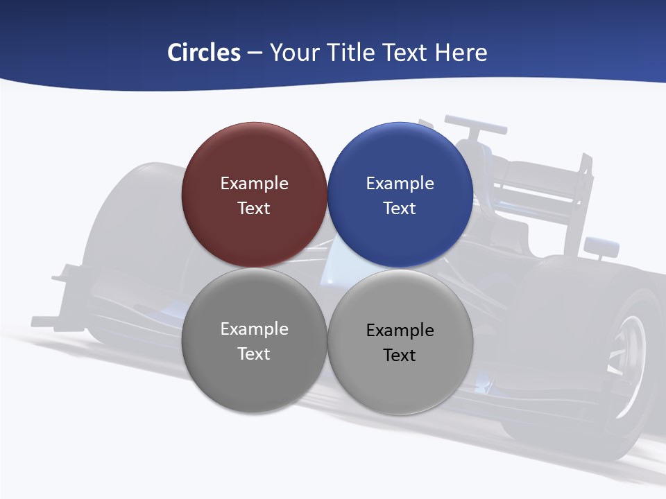 Isolated Automobile Super PowerPoint Template