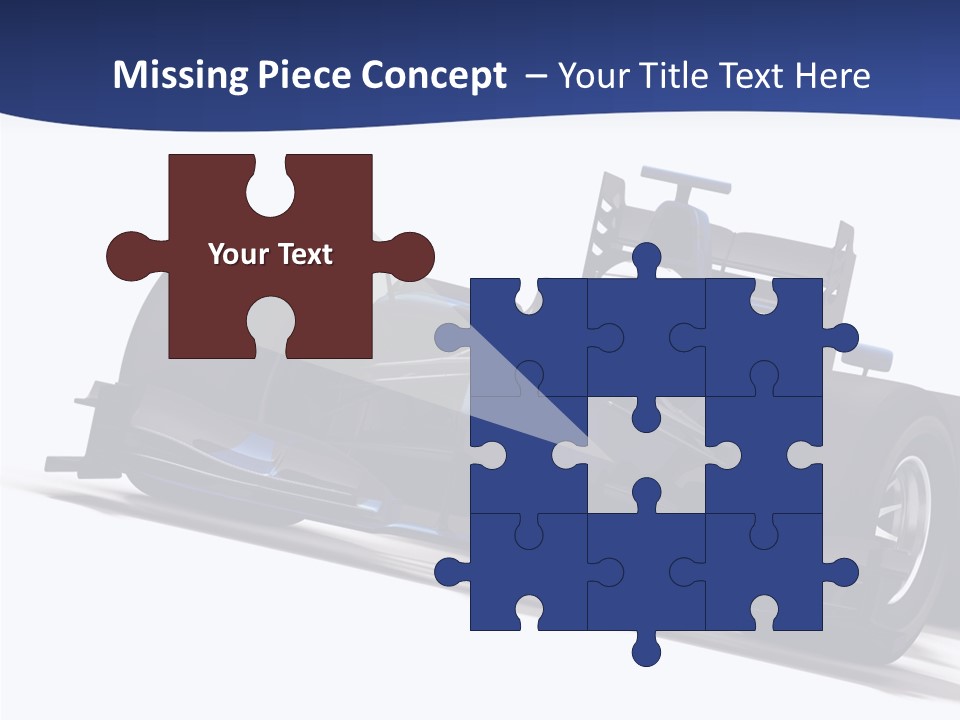 Isolated Automobile Super PowerPoint Template