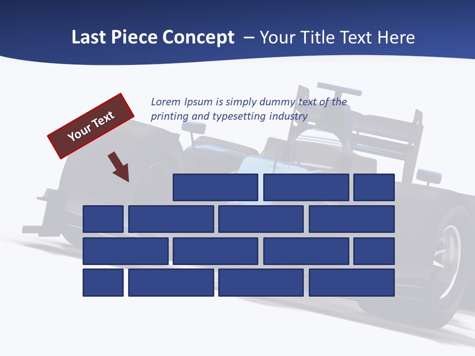 Isolated Automobile Super PowerPoint Template