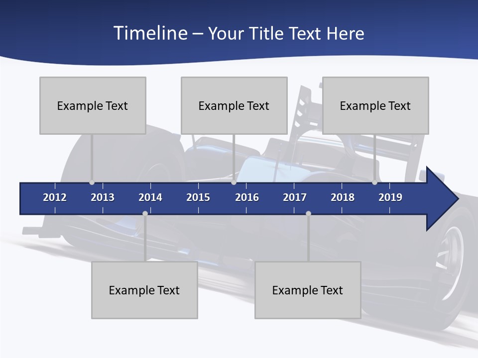 Isolated Automobile Super PowerPoint Template