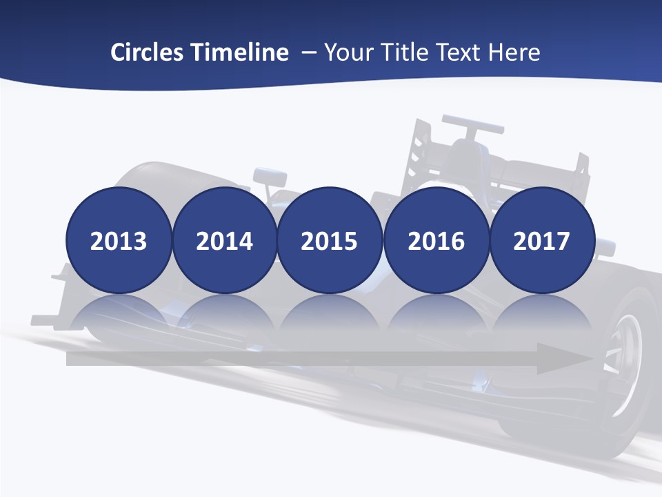 Isolated Automobile Super PowerPoint Template