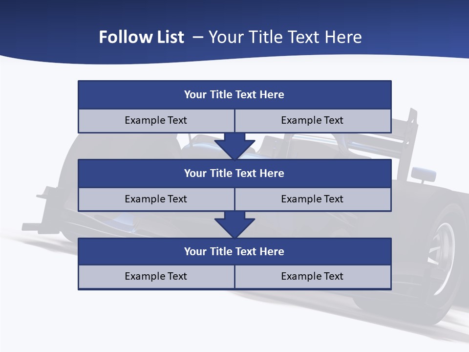 Isolated Automobile Super PowerPoint Template