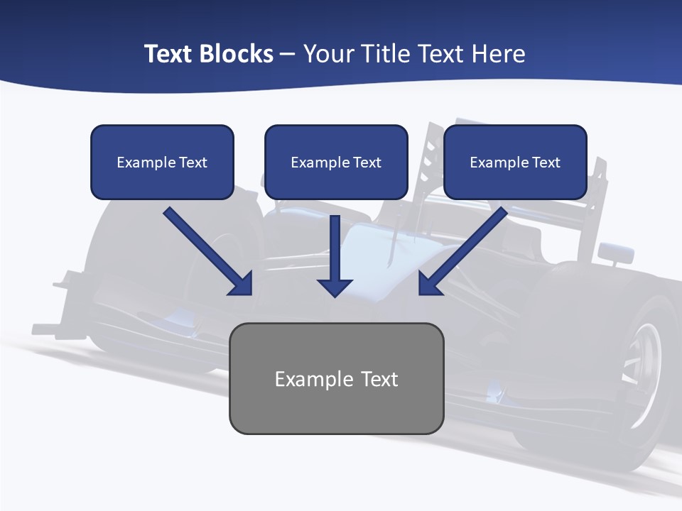 Isolated Automobile Super PowerPoint Template