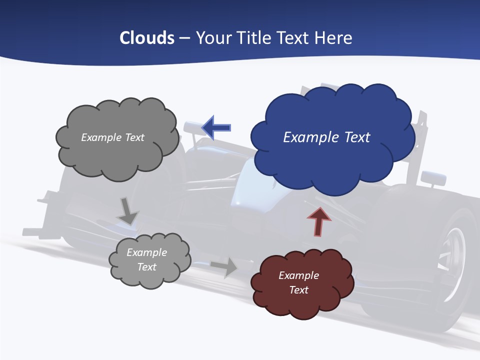 Isolated Automobile Super PowerPoint Template