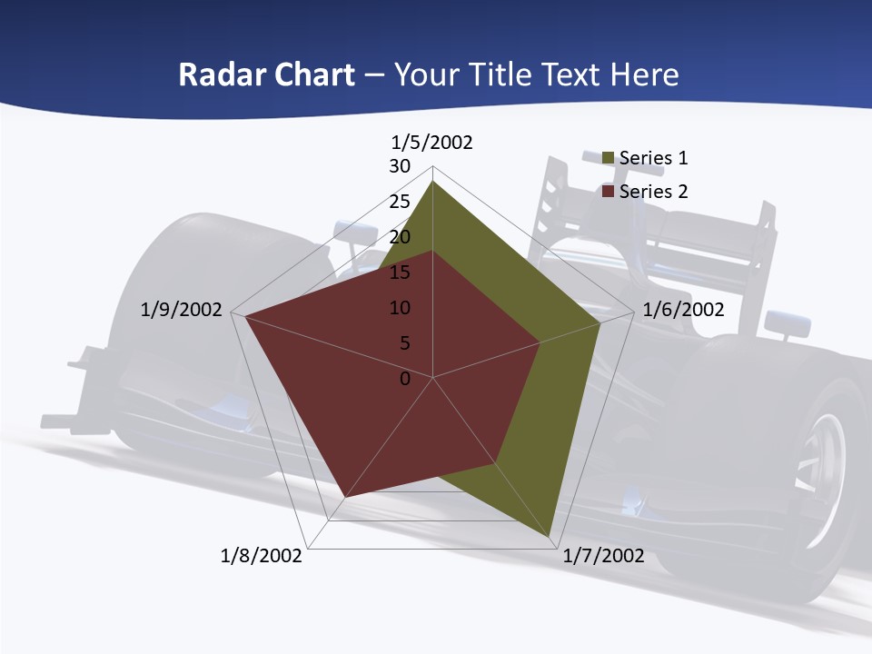 Isolated Automobile Super PowerPoint Template