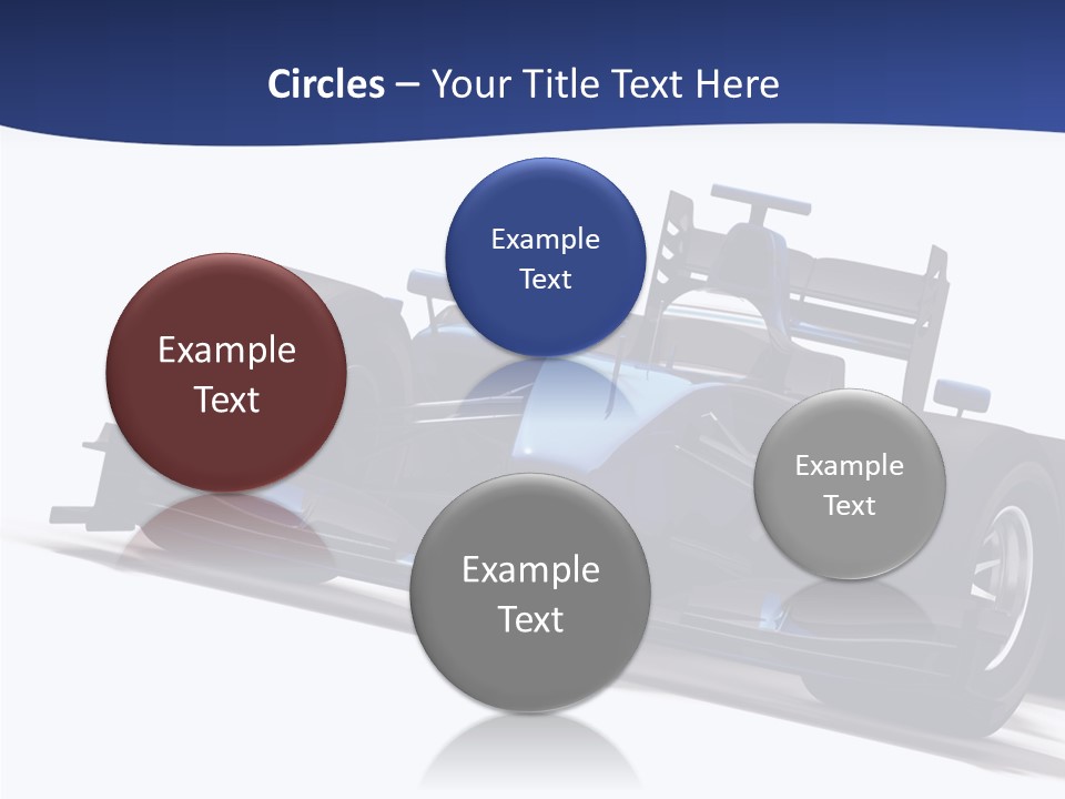 Isolated Automobile Super PowerPoint Template