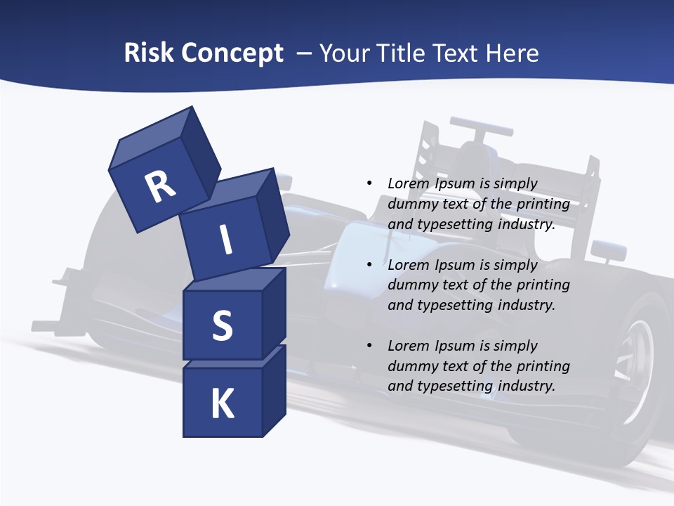 Isolated Automobile Super PowerPoint Template