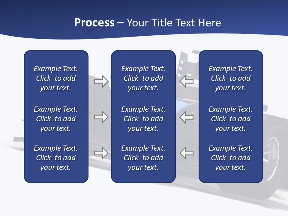 Isolated Automobile Super PowerPoint Template