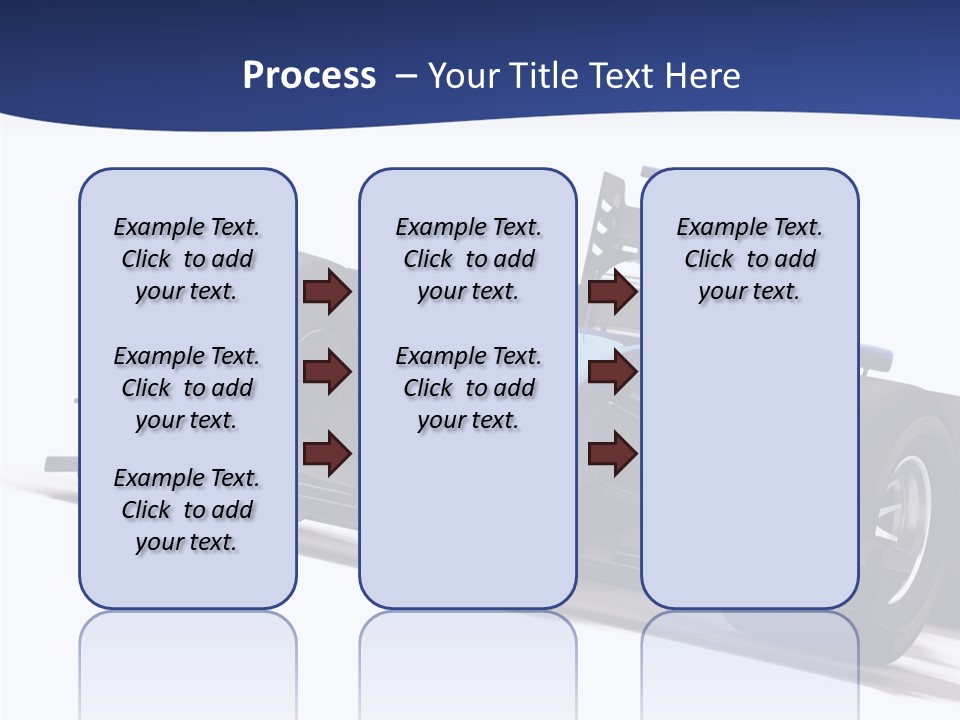 Isolated Automobile Super PowerPoint Template