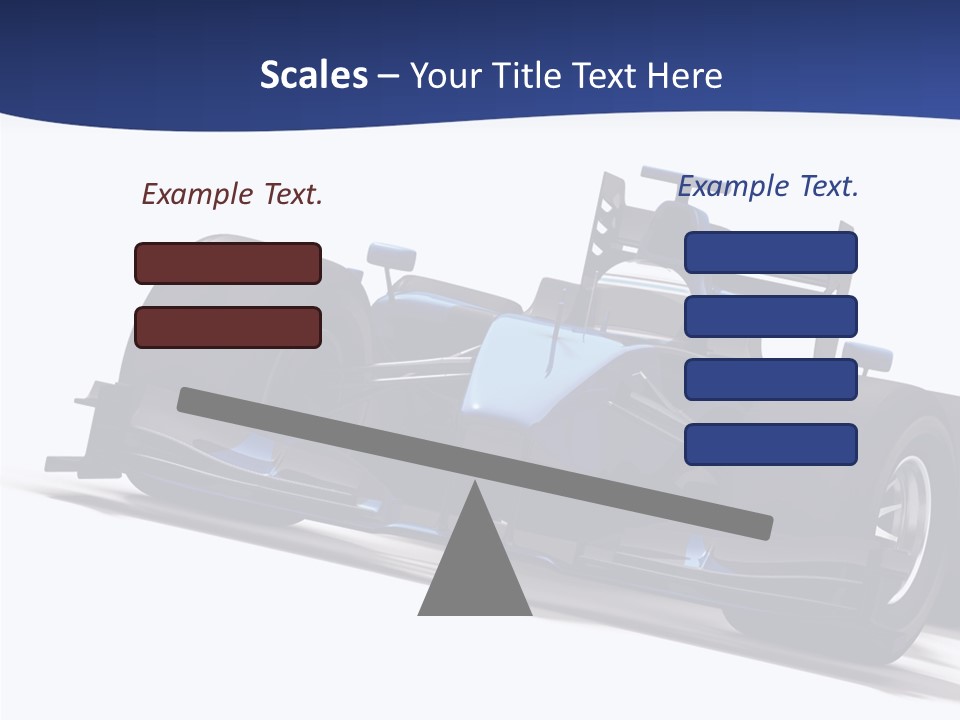 Isolated Automobile Super PowerPoint Template