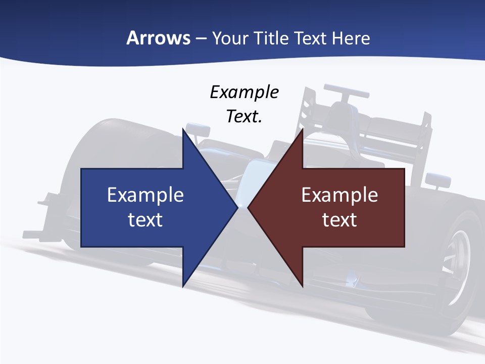 Isolated Automobile Super PowerPoint Template