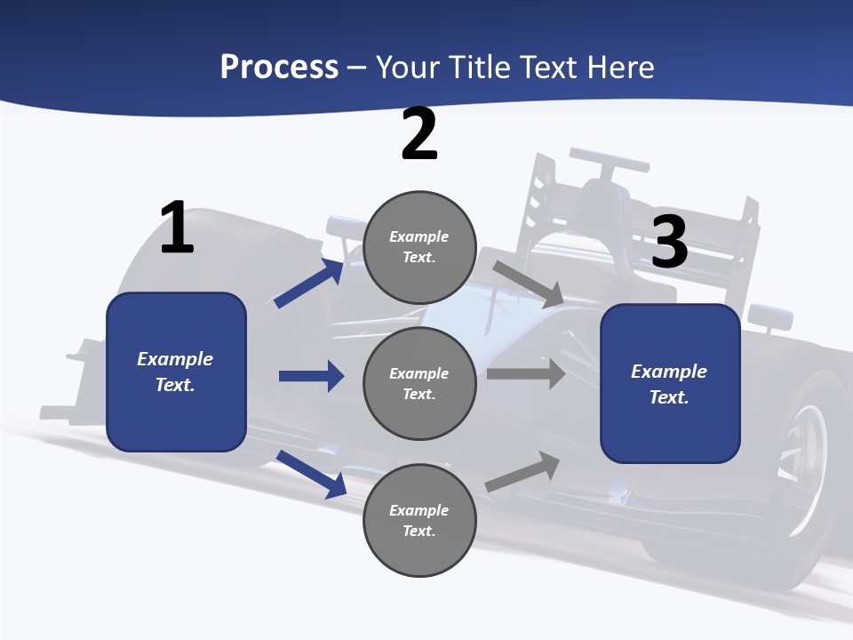 Isolated Automobile Super PowerPoint Template