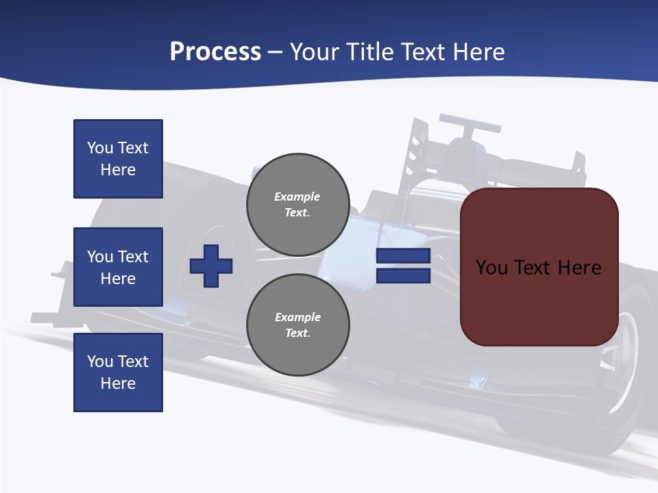 Isolated Automobile Super PowerPoint Template