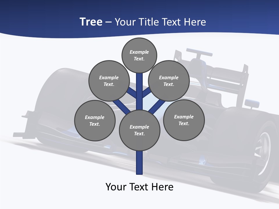 Isolated Automobile Super PowerPoint Template