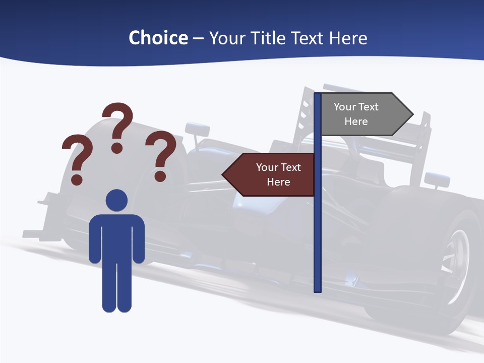 Isolated Automobile Super PowerPoint Template