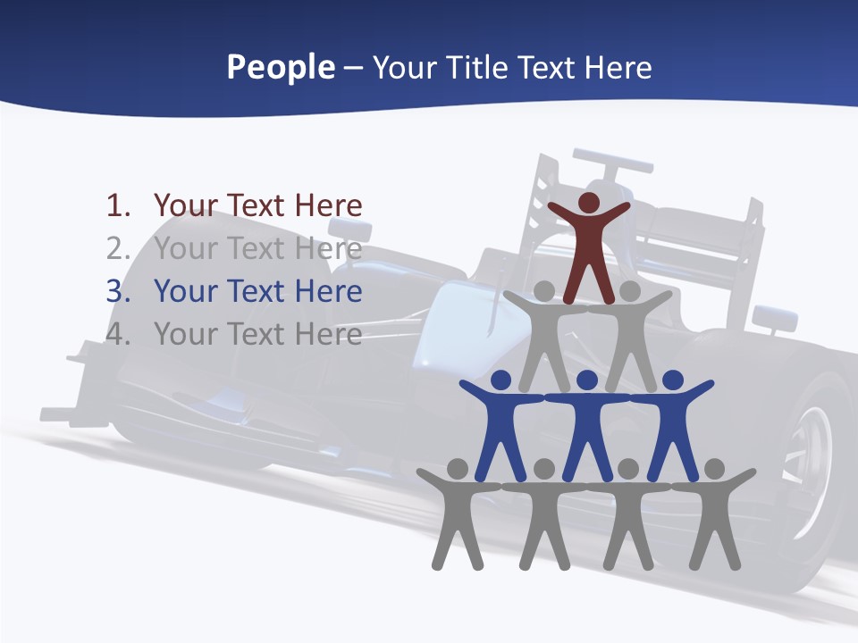 Isolated Automobile Super PowerPoint Template