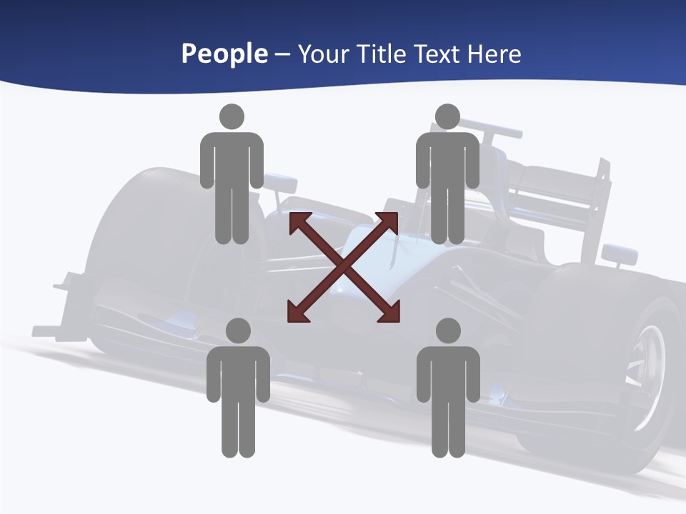 Isolated Automobile Super PowerPoint Template