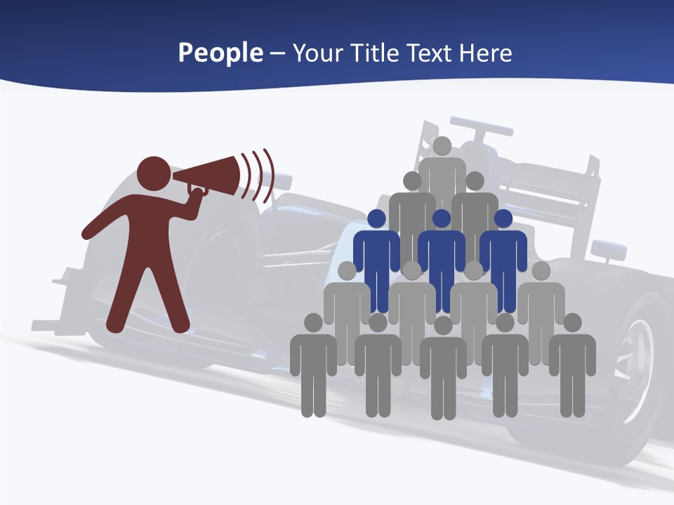 Isolated Automobile Super PowerPoint Template