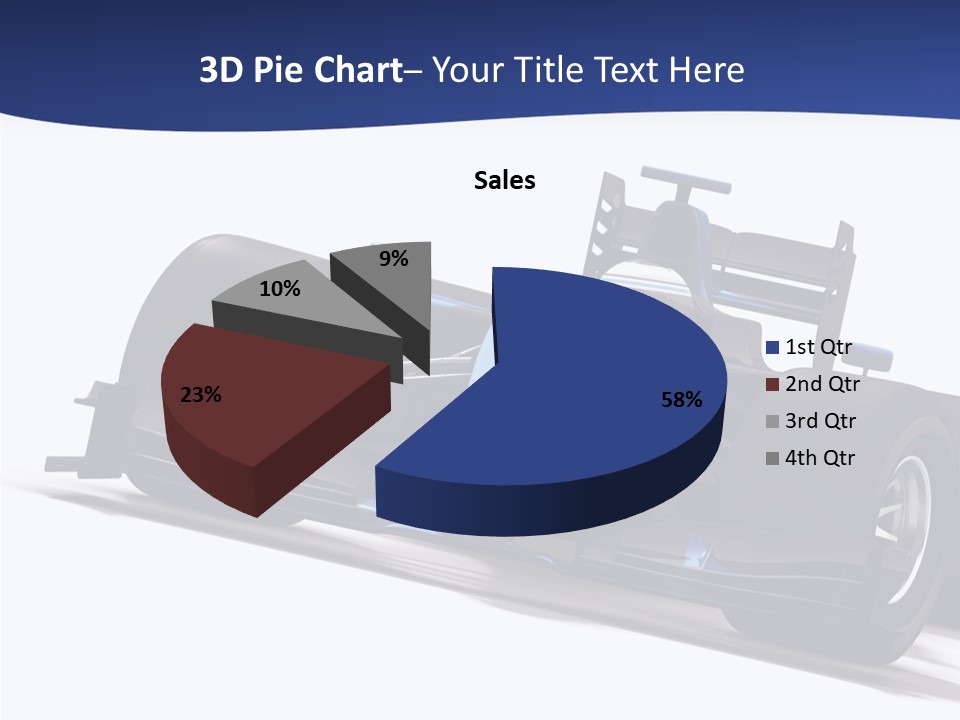 Isolated Automobile Super PowerPoint Template