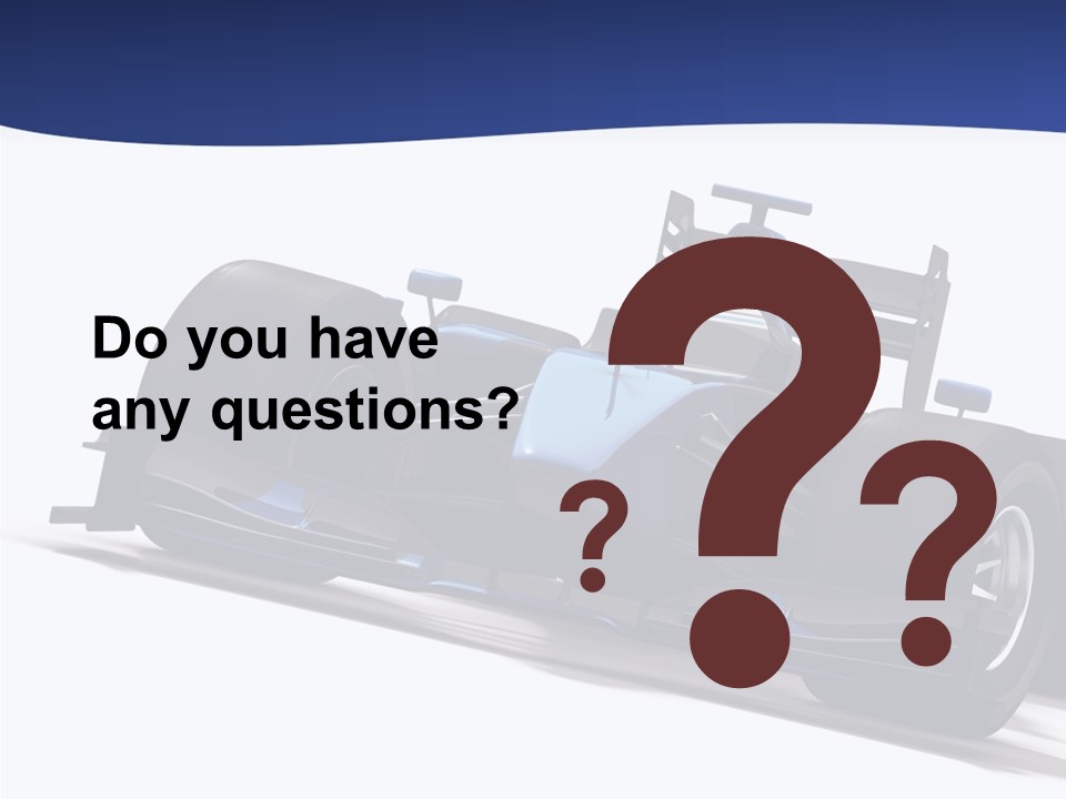 Isolated Automobile Super PowerPoint Template