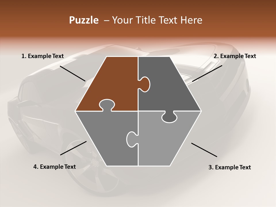 Isolated Automobile Super PowerPoint Template