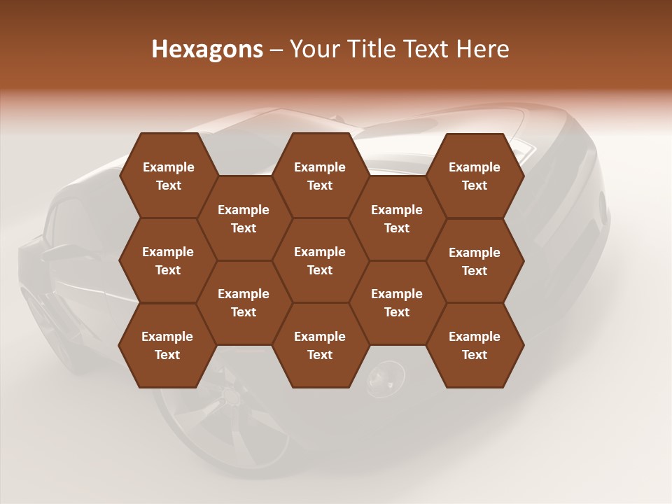 Isolated Automobile Super PowerPoint Template