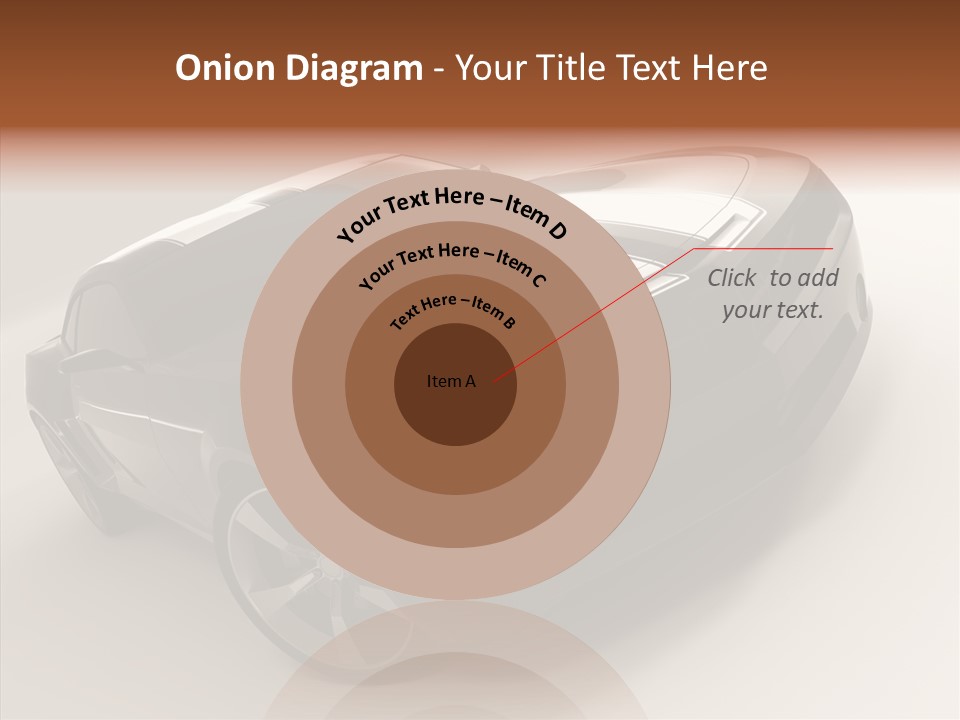 Isolated Automobile Super PowerPoint Template