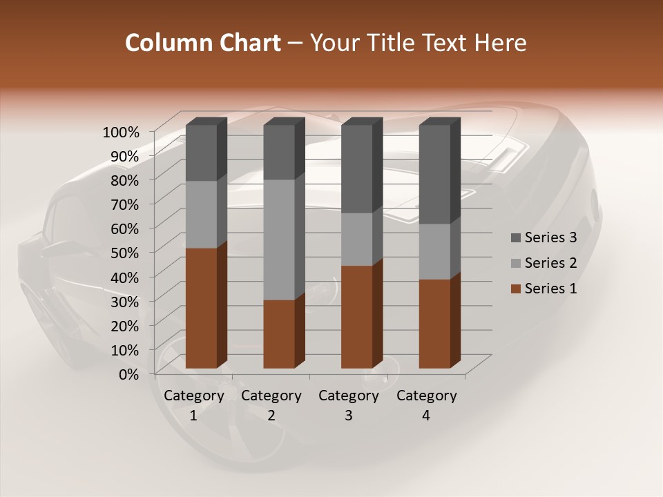 Isolated Automobile Super PowerPoint Template
