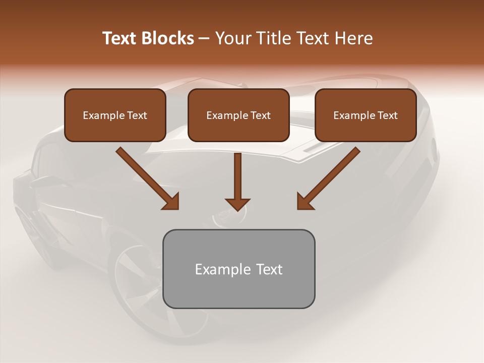 Isolated Automobile Super PowerPoint Template