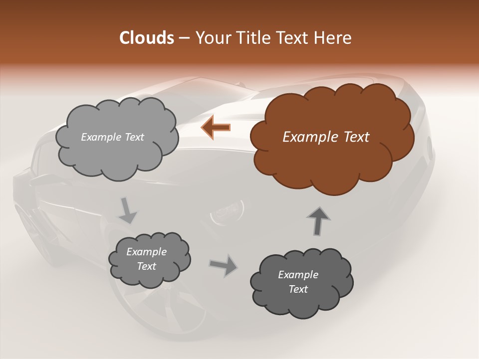 Isolated Automobile Super PowerPoint Template