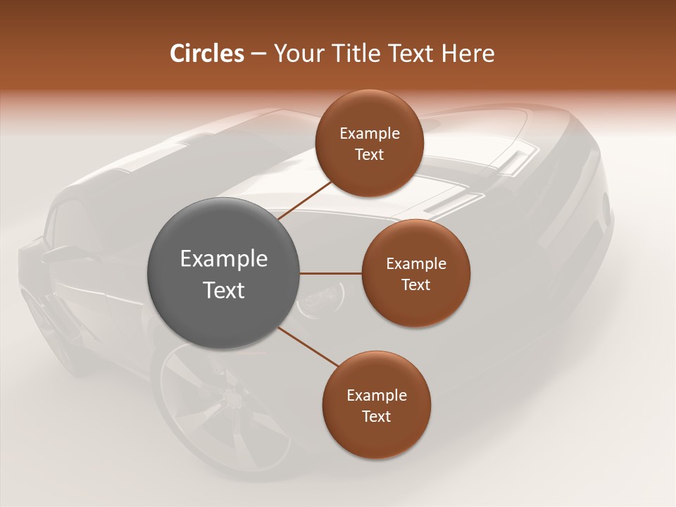 Isolated Automobile Super PowerPoint Template