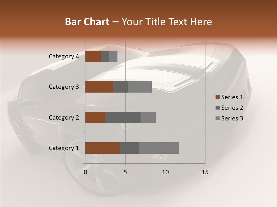 Isolated Automobile Super PowerPoint Template