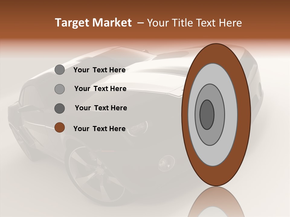 Isolated Automobile Super PowerPoint Template